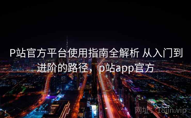 P站官方平台使用指南全解析 从入门到进阶的路径，p站app官方  第2张