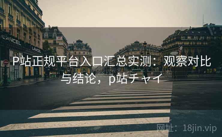 P站正规平台入口汇总实测：观察对比与结论，p站チャイ  第1张