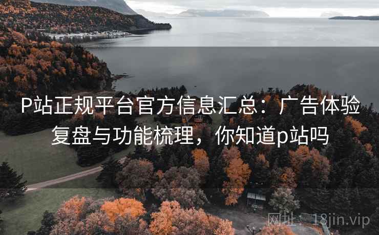 P站正规平台官方信息汇总:广告体验复盘与功能梳理,你知道p站吗 第2张 P站正规平台官方信息汇总:广告体验复盘与功能梳理,你知道p站吗 第2张