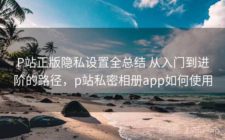 P站正版隐私设置全总结 从入门到进阶的路径,p站私密相册app如何使用 第2张 P站正版隐私设置全总结 从入门到进阶的路径,p站私密相册app如何使用 第2张