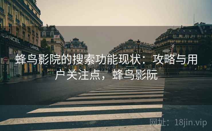蜂鸟影院的搜索功能现状：攻略与用户关注点，蜂鸟影阮  第2张