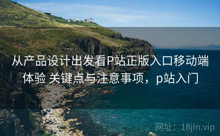 从产品设计出发看P站正版入口移动端体验 关键点与注意事项，p站入门