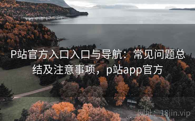 P站官方入口入口与导航:常见问题总结及注意事项,p站app官方 第2张 P站官方入口入口与导航:常见问题总结及注意事项,p站app官方 第2张