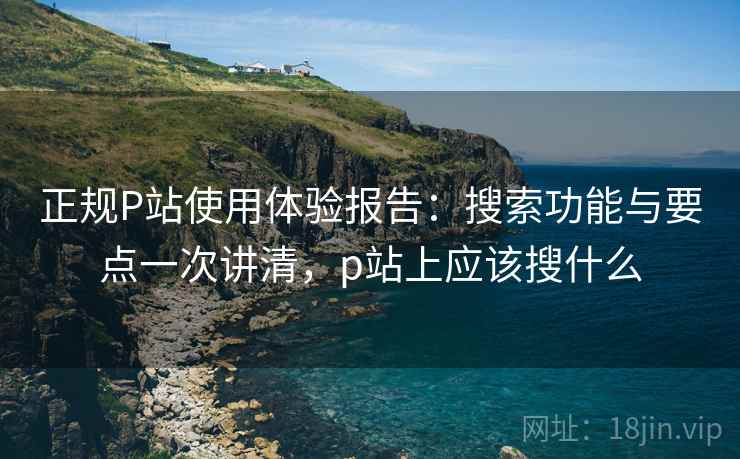 正规P站使用体验报告:搜索功能与要点一次讲清,p站上应该搜什么 第1张 正规P站使用体验报告:搜索功能与要点一次讲清,p站上应该搜什么 第1张