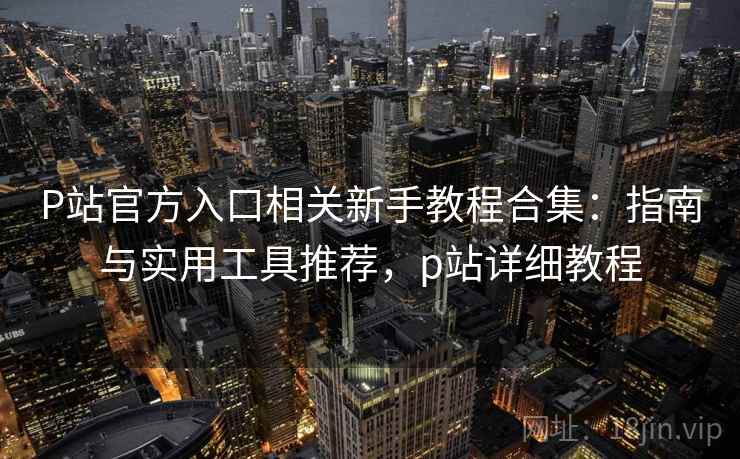 P站官方入口相关新手教程合集:指南与实用工具推荐,p站详细教程 第2张 P站官方入口相关新手教程合集:指南与实用工具推荐,p站详细教程 第2张