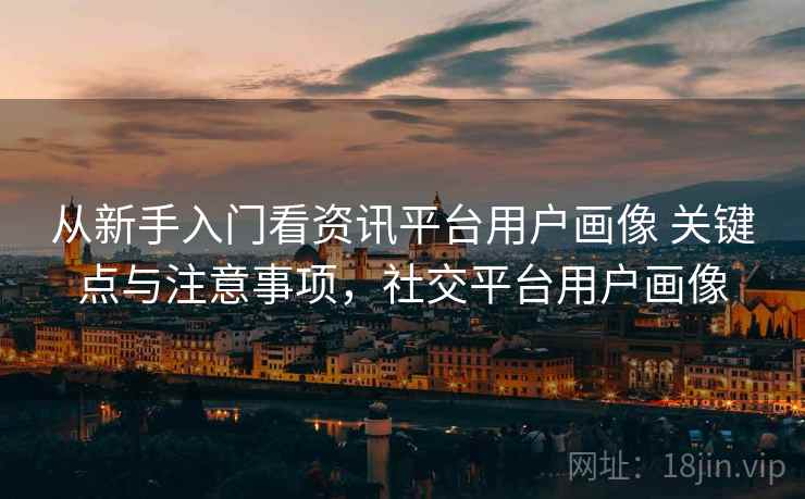 从新手入门看资讯平台用户画像 关键点与注意事项，社交平台用户画像  第1张