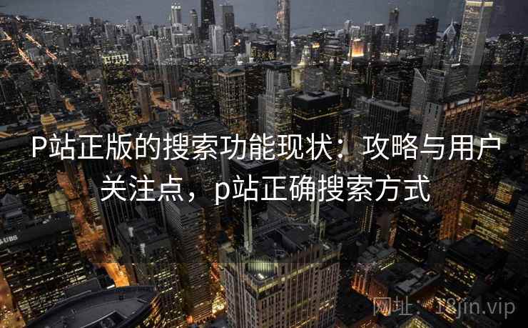 P站正版的搜索功能现状：攻略与用户关注点，p站正确搜索方式  第2张